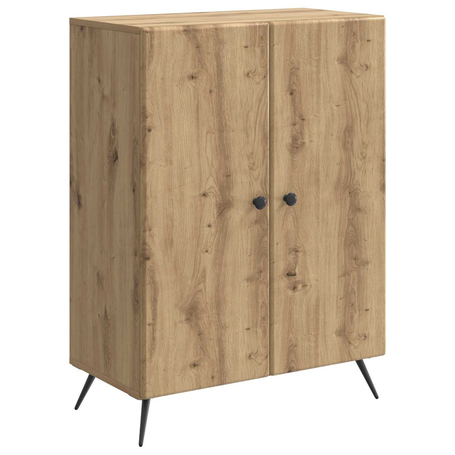 Dressoir Artisanaal eiken 66 x 34,5 x 90 cm Bewerkt hout