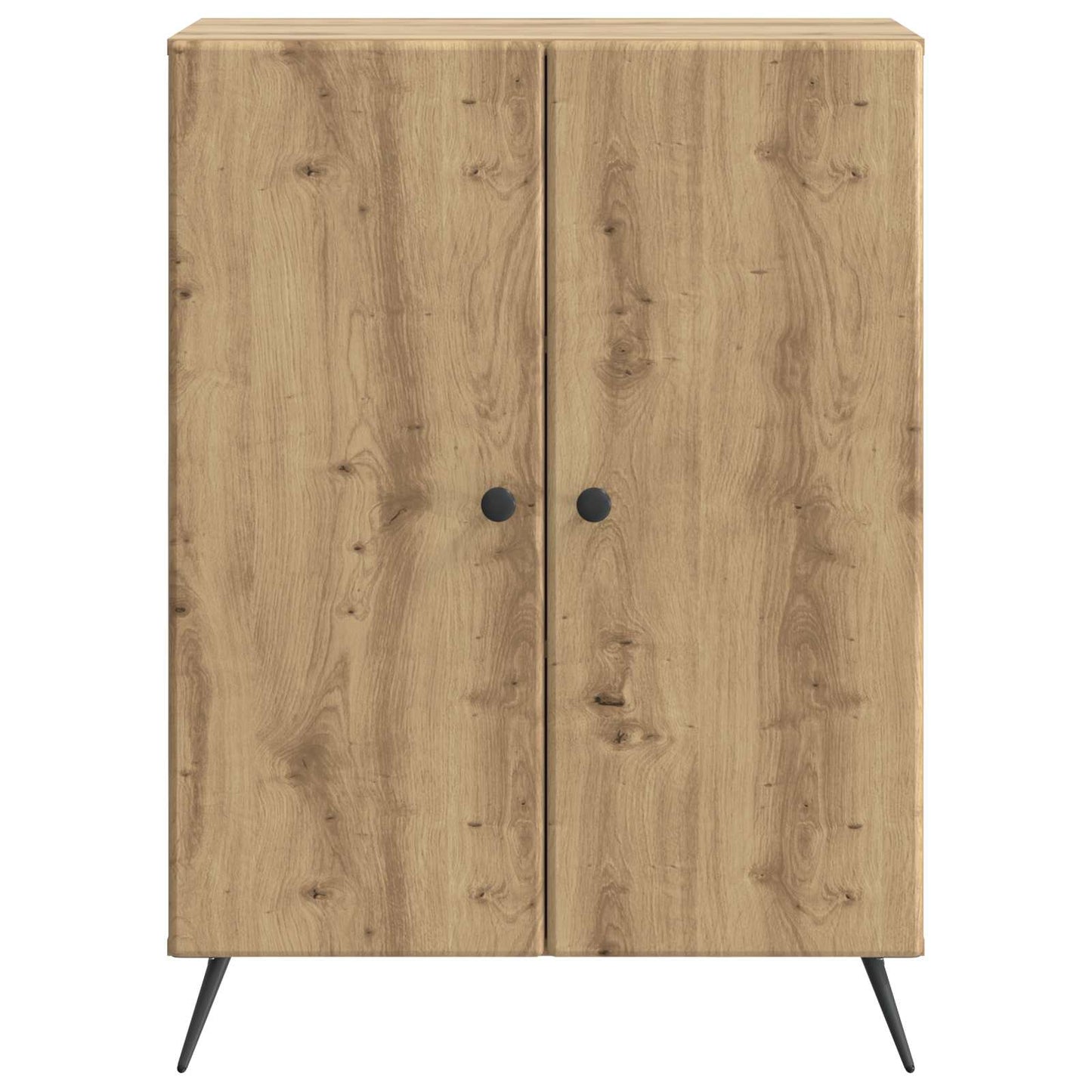 Dressoir Artisanaal eiken 66 x 34,5 x 90 cm Bewerkt hout