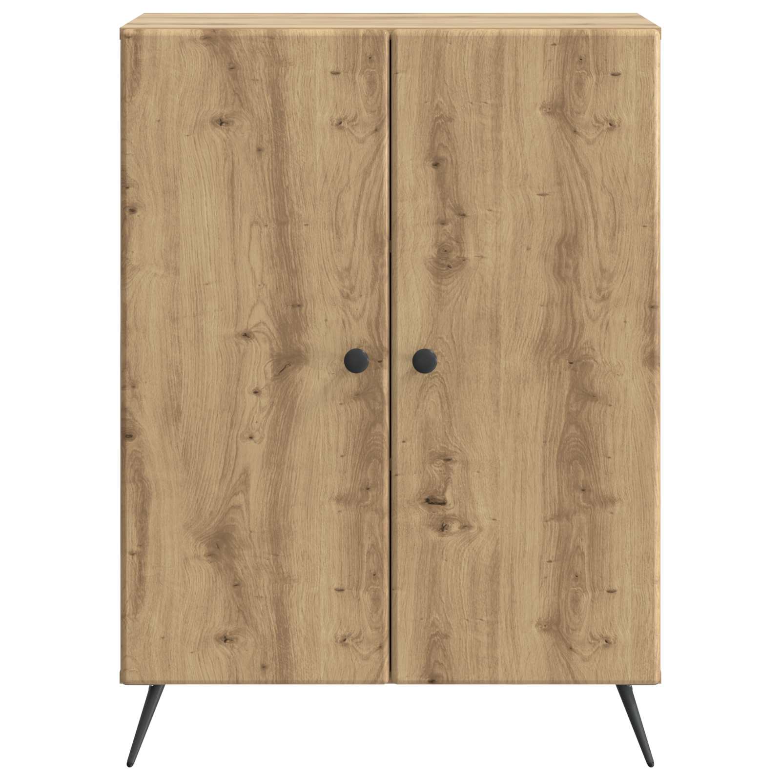 Dressoir Artisanaal eiken 66 x 34,5 x 90 cm Bewerkt hout