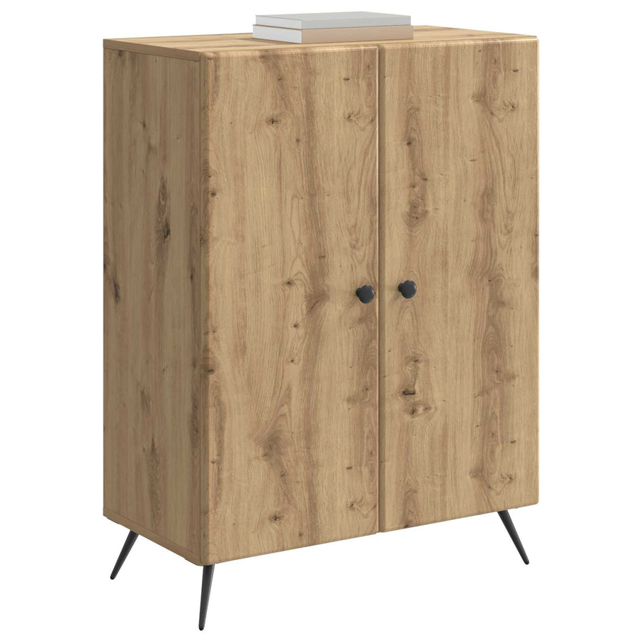 Dressoir Artisanaal eiken 66 x 34,5 x 90 cm Bewerkt hout