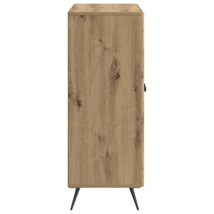 Dressoir Artisanaal eiken 66 x 34,5 x 90 cm Bewerkt hout