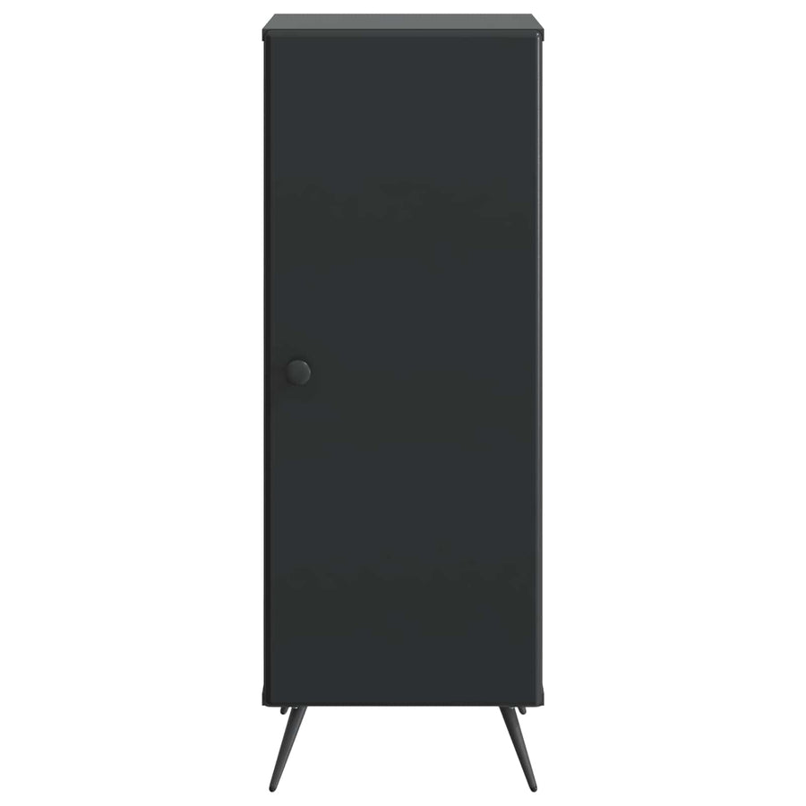 Dressoir Zwart 33 x 34,5 x 90 cm Bewerkt hout
