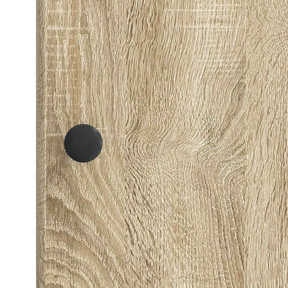 Dressoir Sonoma Eiken 33 x 34,5 x 90 cm Bewerkt hout