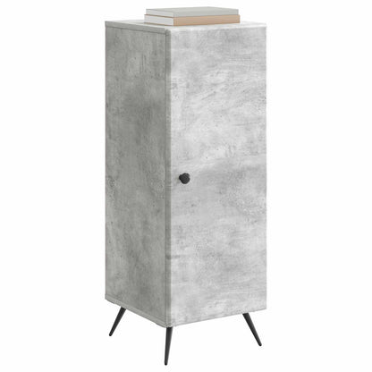 Dressoir Betongrijs 33 x 34,5 x 90 cm Bewerkt hout