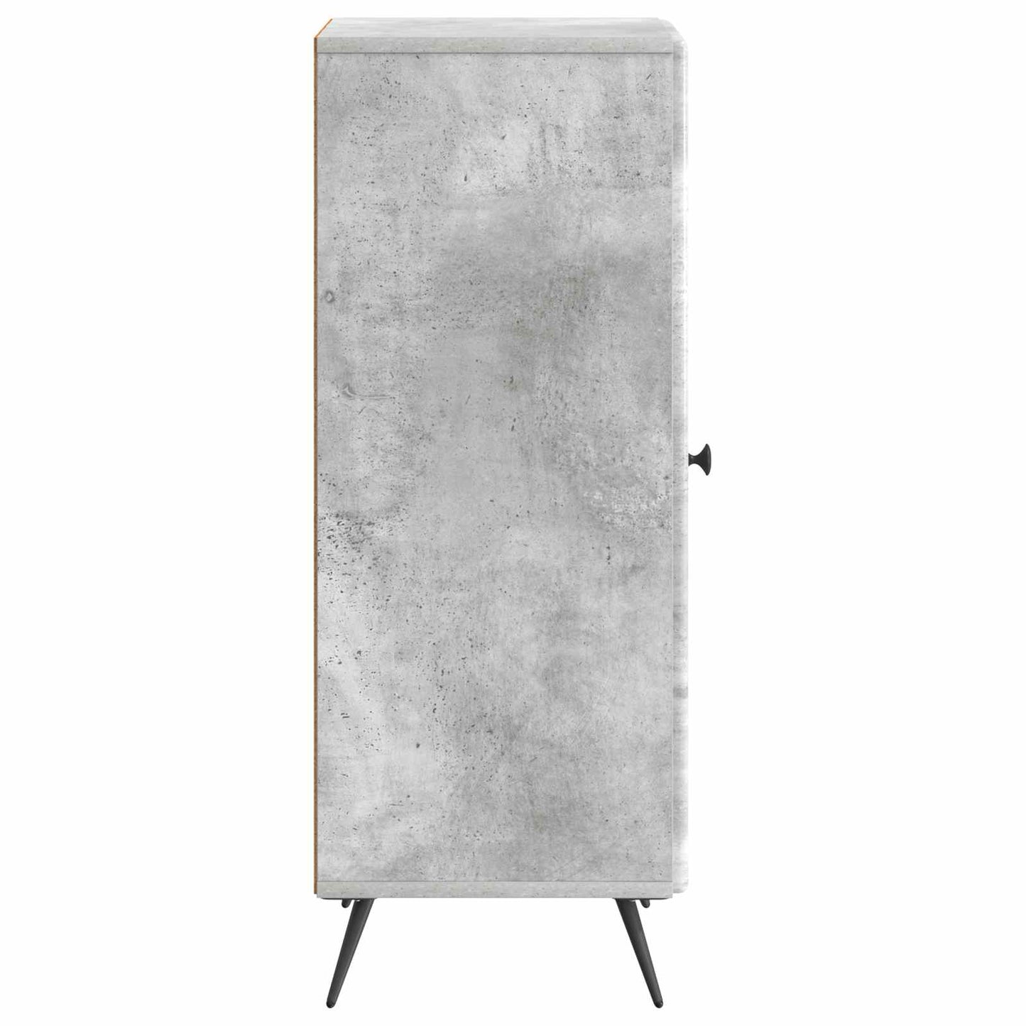 Dressoir Betongrijs 33 x 34,5 x 90 cm Bewerkt hout