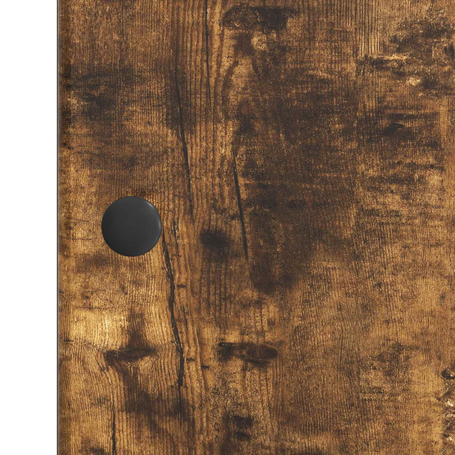 Dressoir Gerookt eiken 33 x 34,5 x 90 cm Bewerkt hout