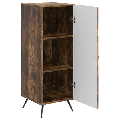 Dressoir Gerookt eiken 33 x 34,5 x 90 cm Bewerkt hout