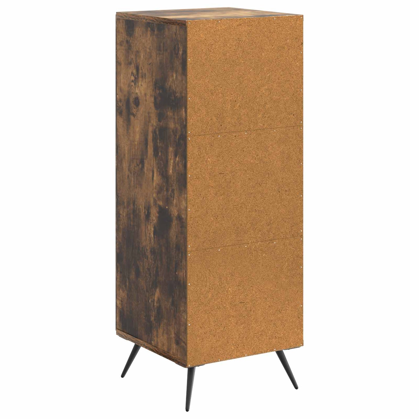 Dressoir Gerookt eiken 33 x 34,5 x 90 cm Bewerkt hout
