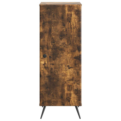 Dressoir Gerookt eiken 33 x 34,5 x 90 cm Bewerkt hout