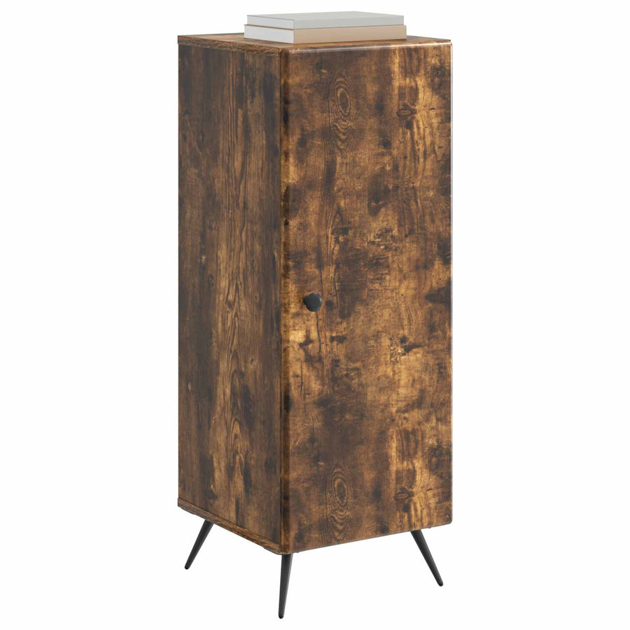 Dressoir Gerookt eiken 33 x 34,5 x 90 cm Bewerkt hout