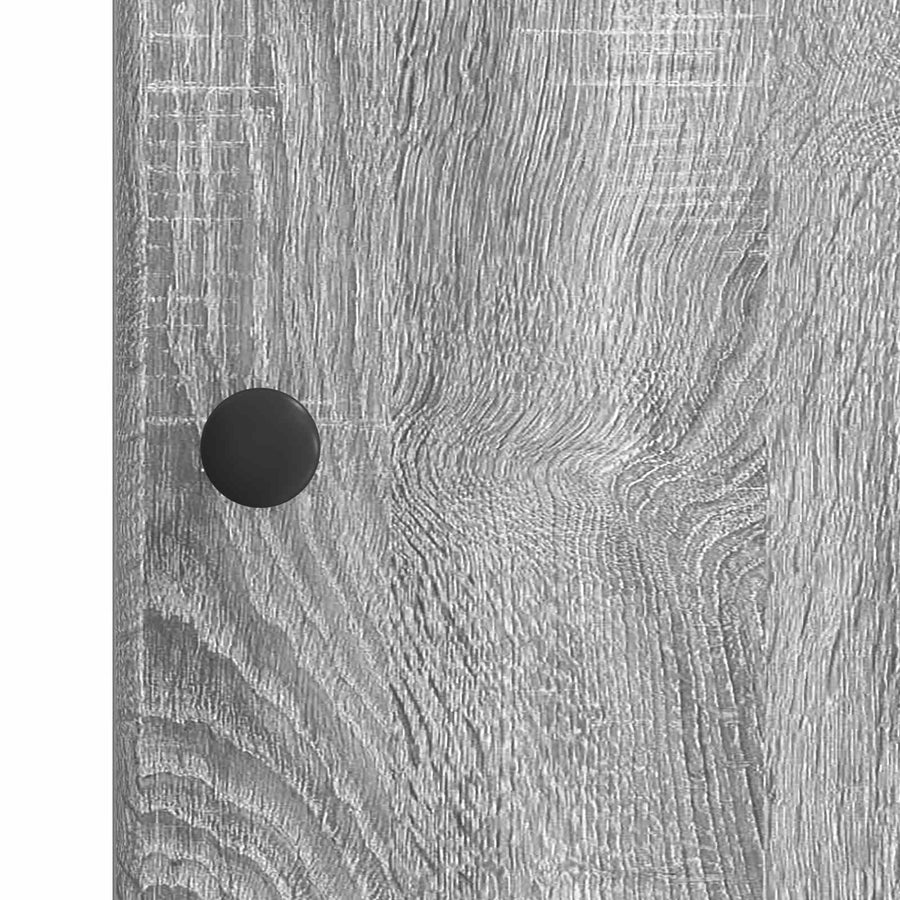 Dressoir Grijs sonoma 33 x 34,5 x 90 cm Bewerkt hout