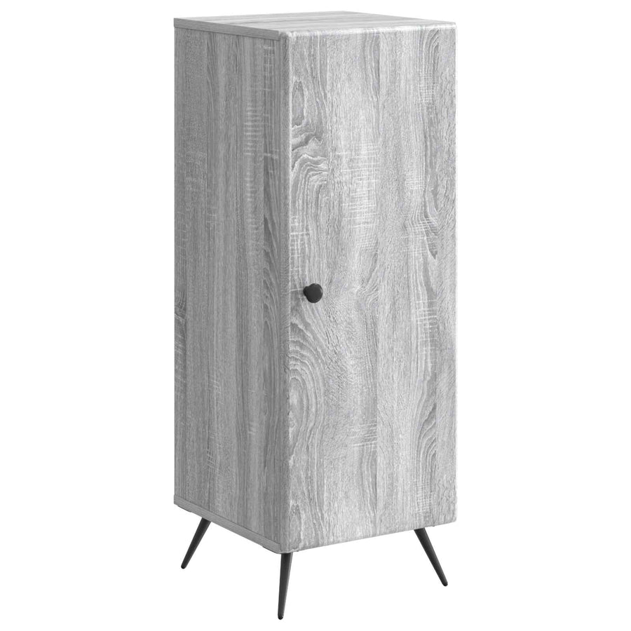 Dressoir Grijs sonoma 33 x 34,5 x 90 cm Bewerkt hout