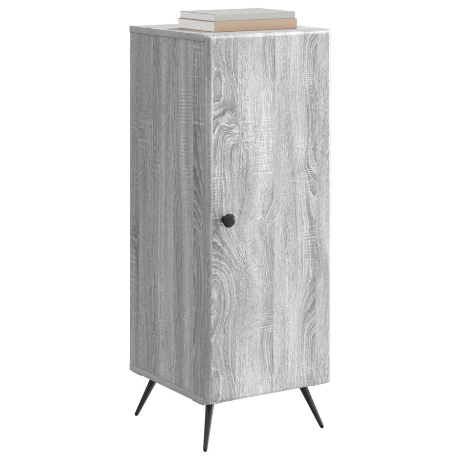 Dressoir Grijs sonoma 33 x 34,5 x 90 cm Bewerkt hout