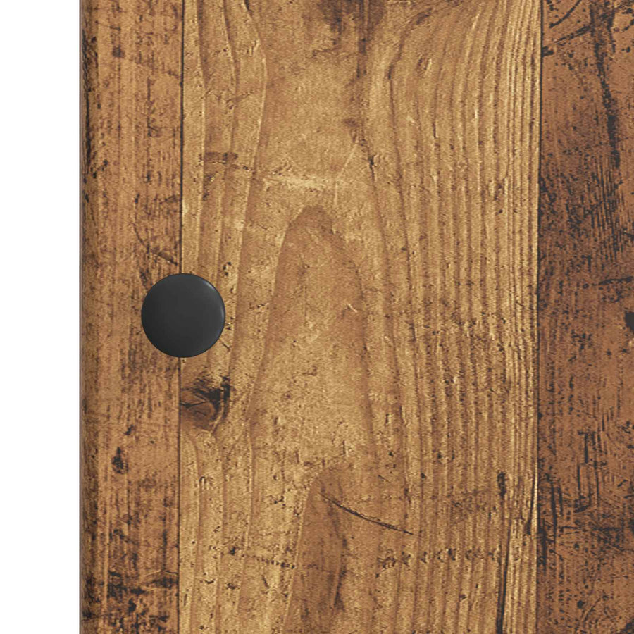 Dressoir Oud hout 33 x 34,5 x 90 cm Bewerkt hout