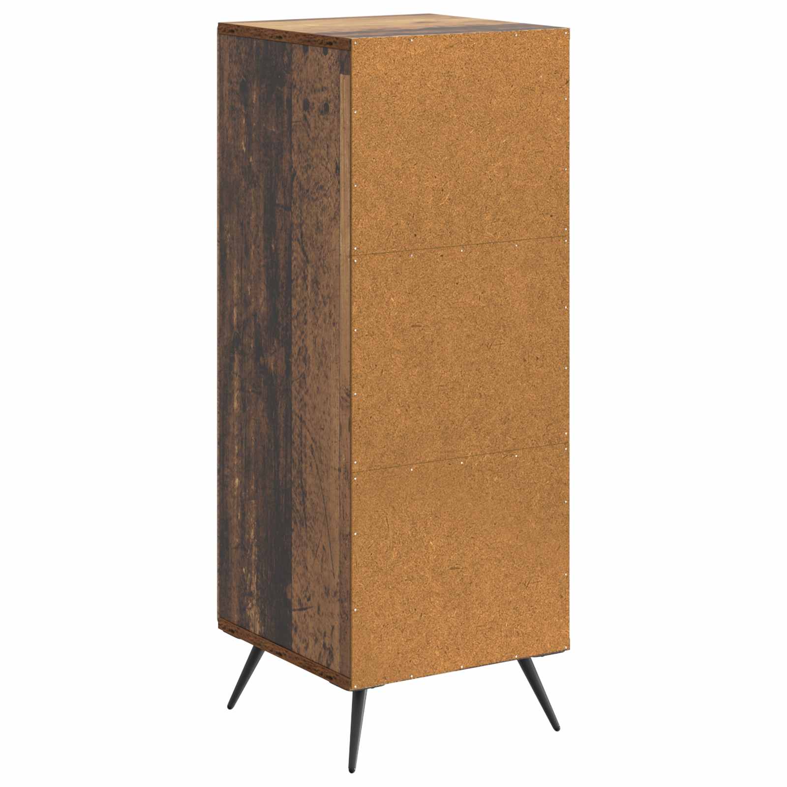 Dressoir Oud hout 33 x 34,5 x 90 cm Bewerkt hout