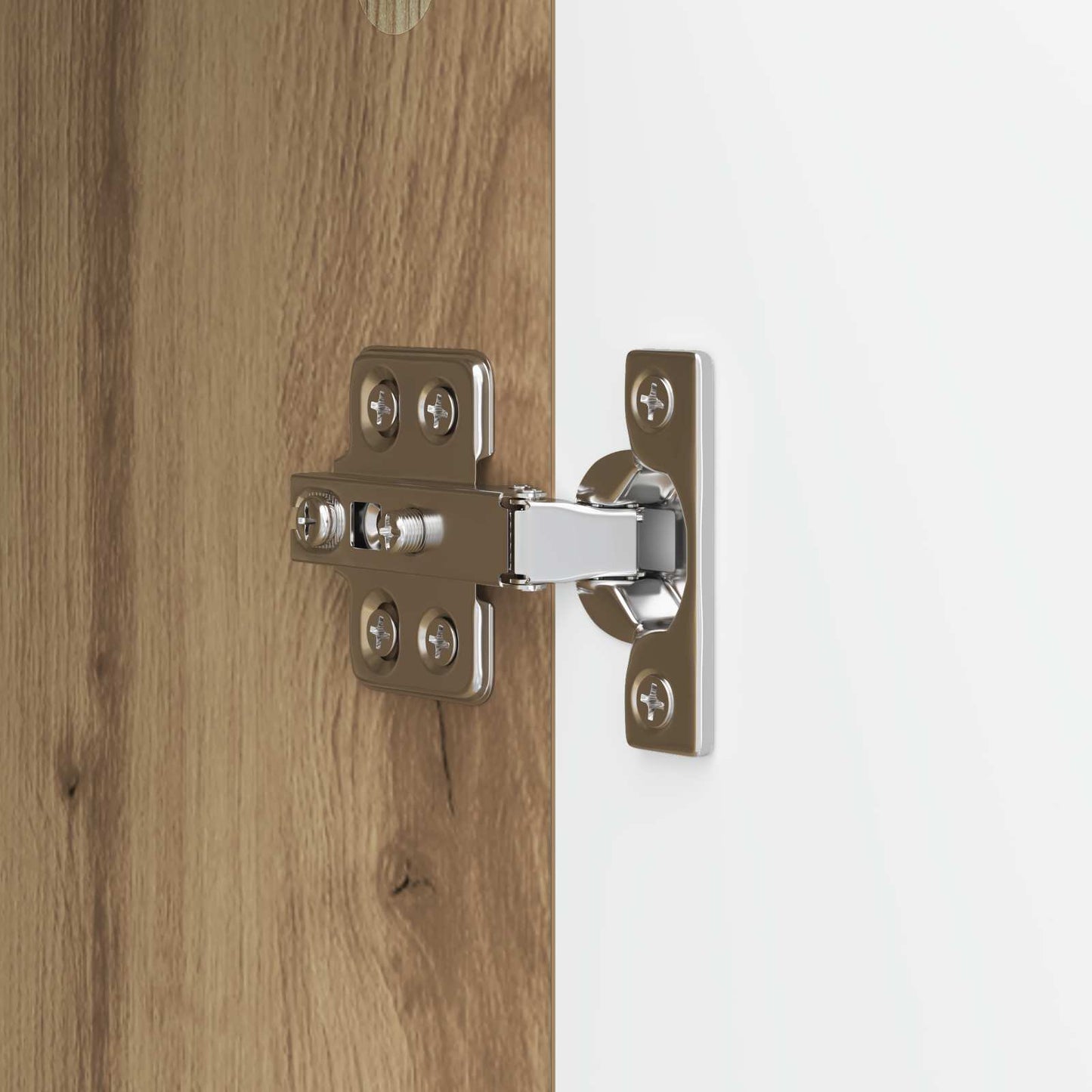 Dressoir Artisanaal eiken 33 x 34,5 x 90 cm Bewerkt hout