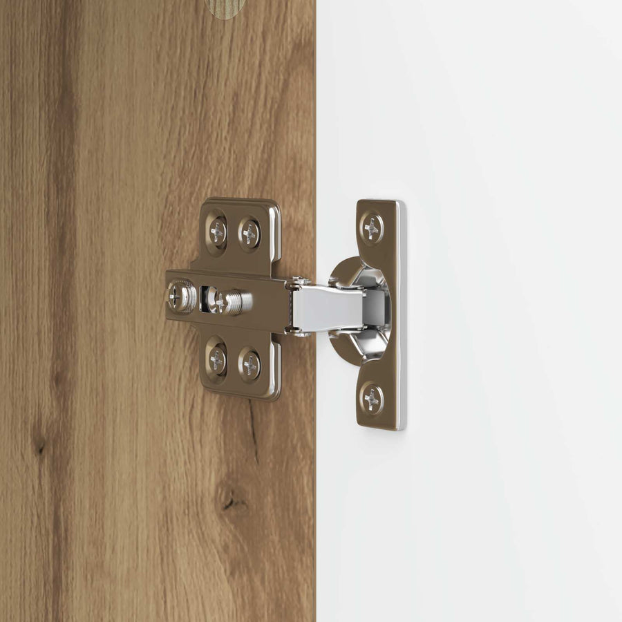 Dressoir Artisanaal eiken 33 x 34,5 x 90 cm Bewerkt hout