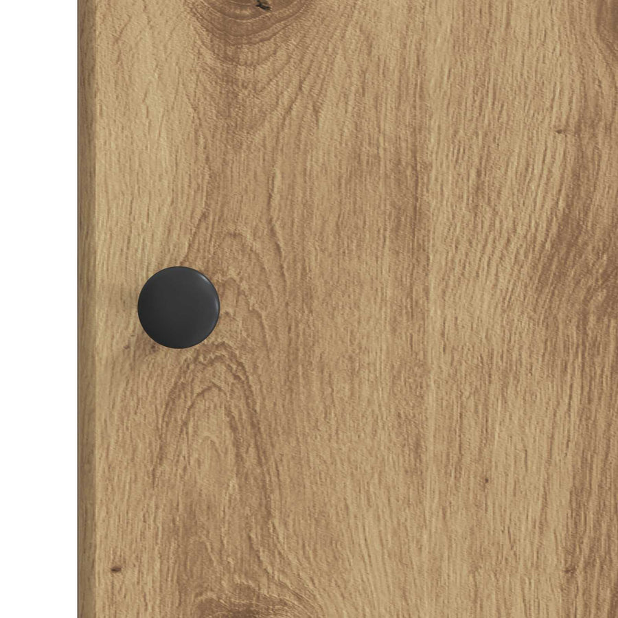Dressoir Artisanaal eiken 33 x 34,5 x 90 cm Bewerkt hout