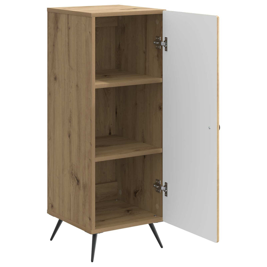 Dressoir Artisanaal eiken 33 x 34,5 x 90 cm Bewerkt hout