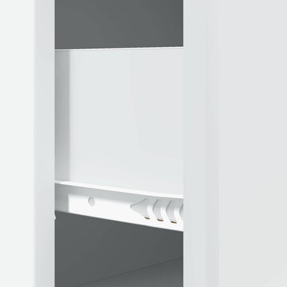 Ladenkast Wit 66 x 34,5 x 90 cm Bewerkt hout