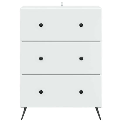 Ladenkast Wit 66 x 34,5 x 90 cm Bewerkt hout
