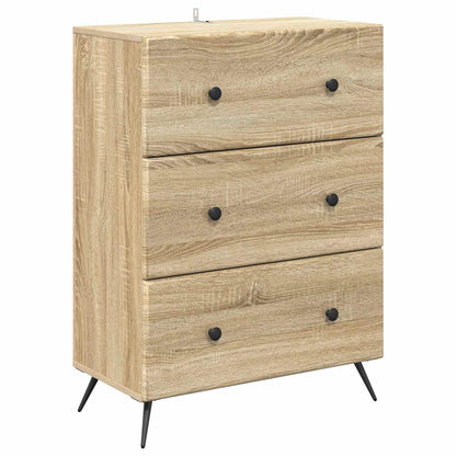 Ladenkast Sonoma Eiken 66 x 34,5 x 90 cm Bewerkt hout