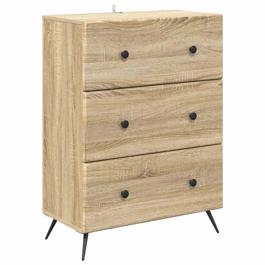 Ladenkast Sonoma Eiken 66 x 34,5 x 90 cm Bewerkt hout