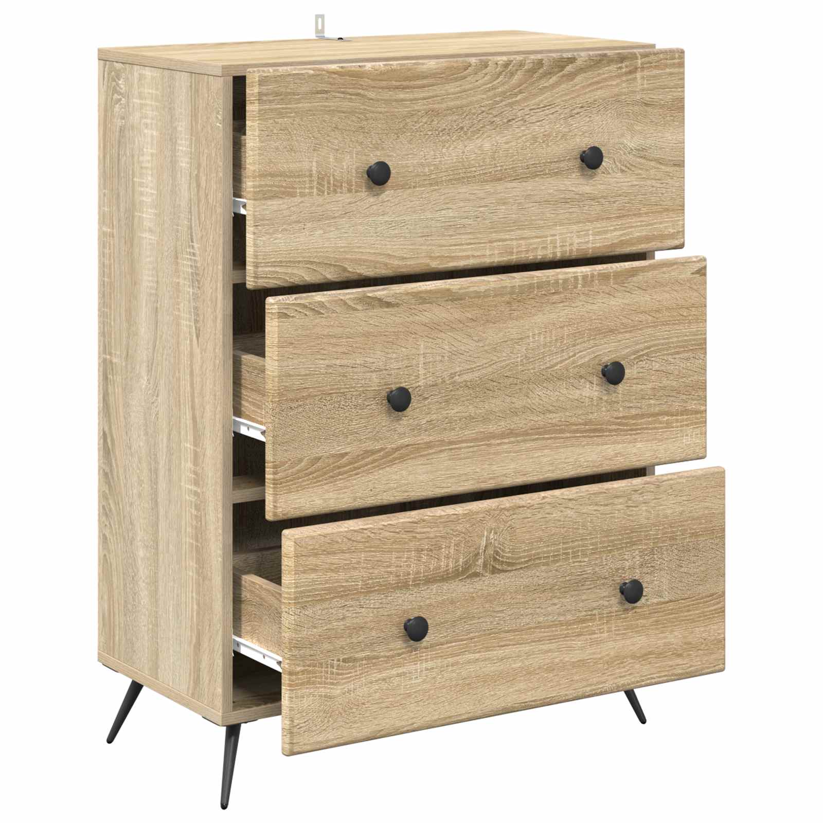 Ladenkast Sonoma Eiken 66 x 34,5 x 90 cm Bewerkt hout