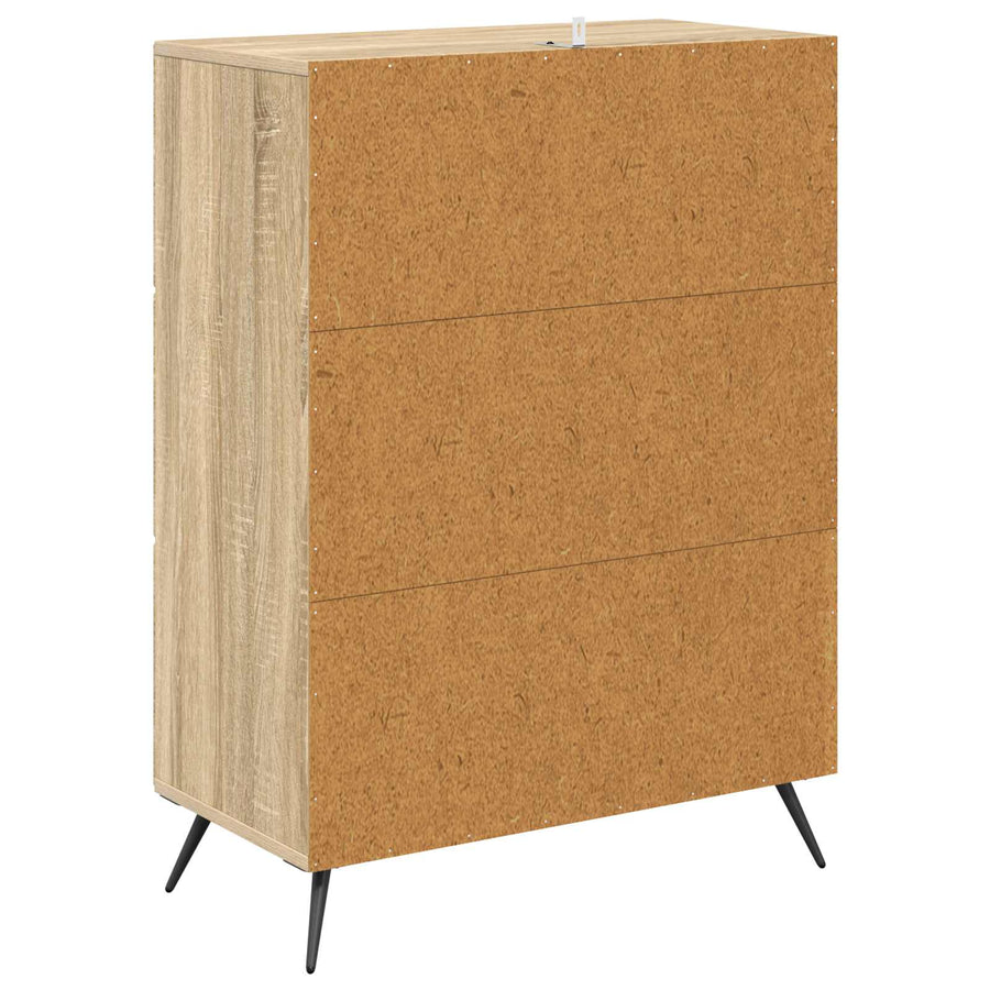 Ladenkast Sonoma Eiken 66 x 34,5 x 90 cm Bewerkt hout