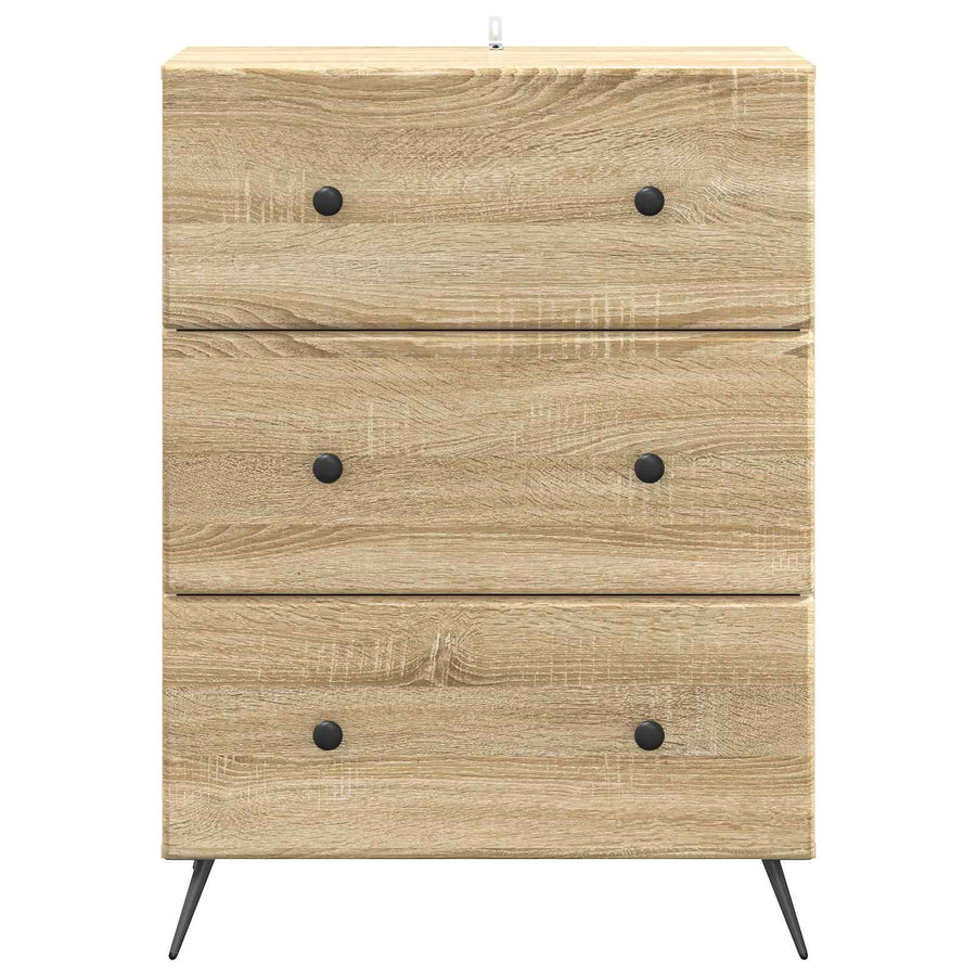 Ladenkast Sonoma Eiken 66 x 34,5 x 90 cm Bewerkt hout