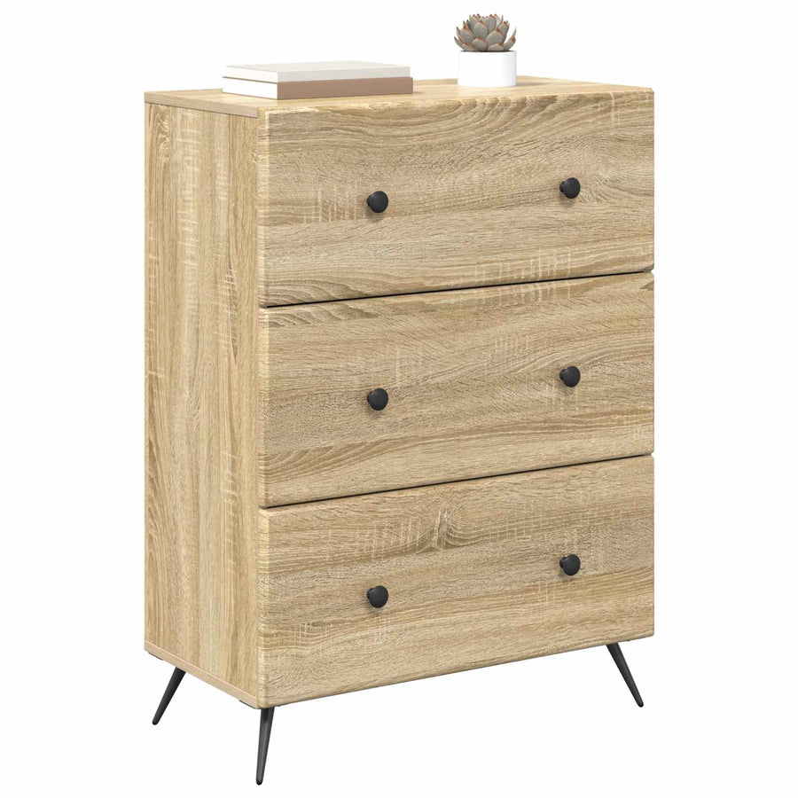 Ladenkast Sonoma Eiken 66 x 34,5 x 90 cm Bewerkt hout