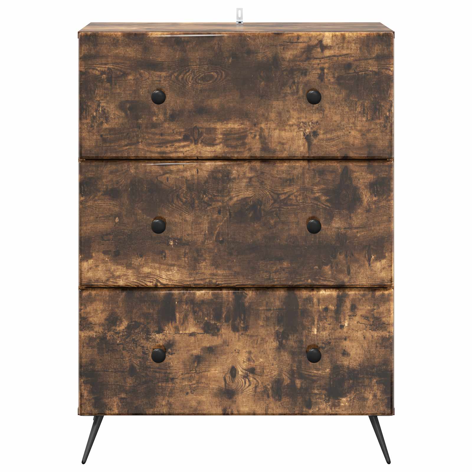 Ladenkast Gerookt eiken 66 x 34,5 x 90 cm Bewerkt hout