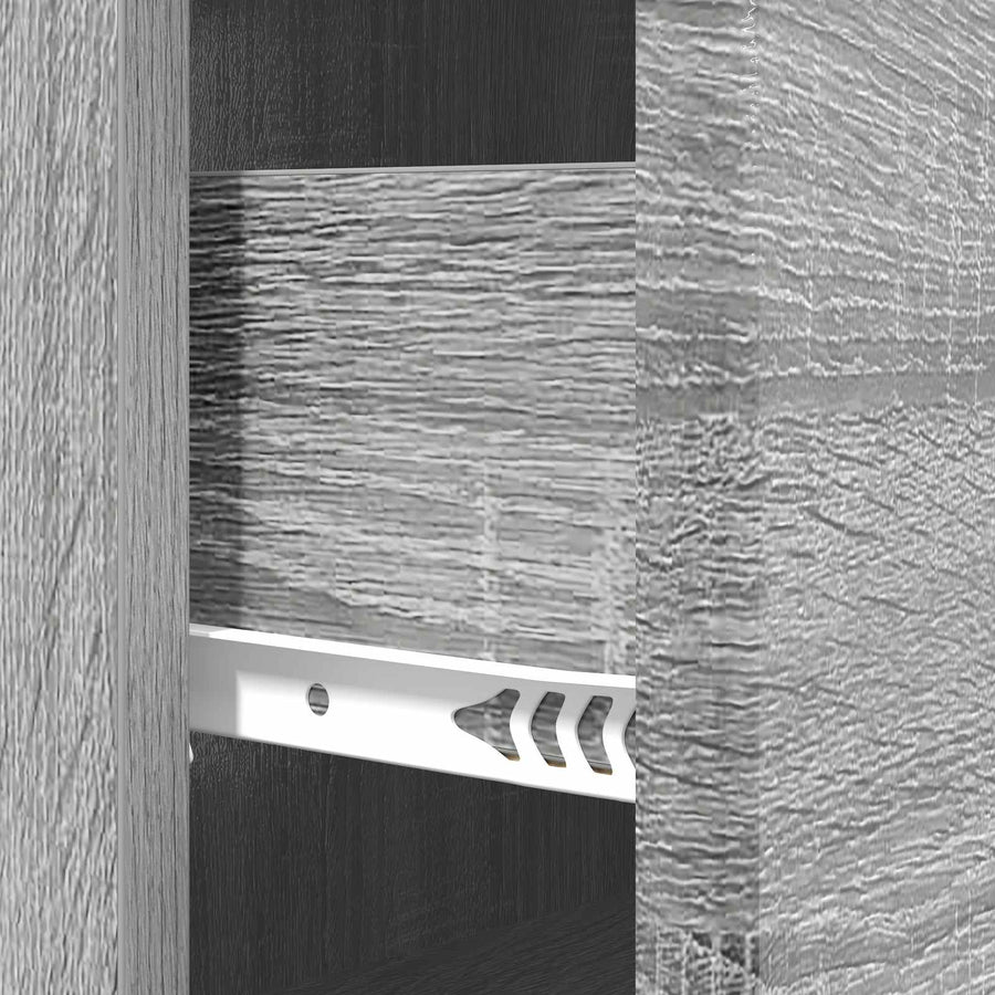 Ladenkast Grijs sonoma 66 x 34,5 x 90 cm Bewerkt hout