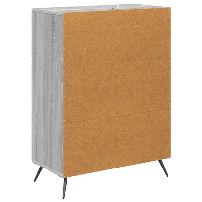 Ladenkast Grijs sonoma 66 x 34,5 x 90 cm Bewerkt hout