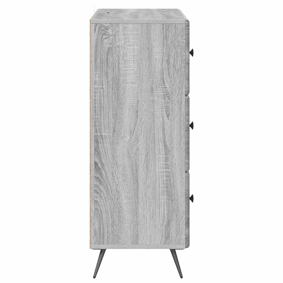 Ladenkast Grijs sonoma 66 x 34,5 x 90 cm Bewerkt hout