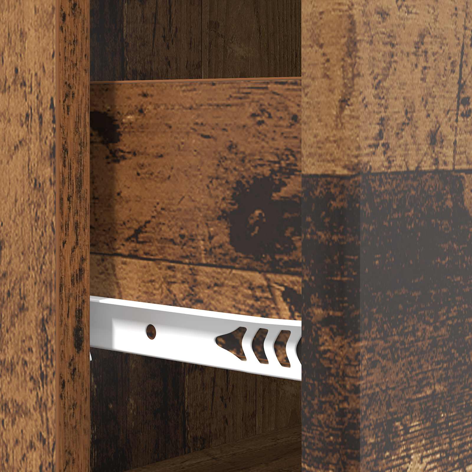 Ladenkast Oud hout 66 x 34,5 x 90 cm Bewerkt hout