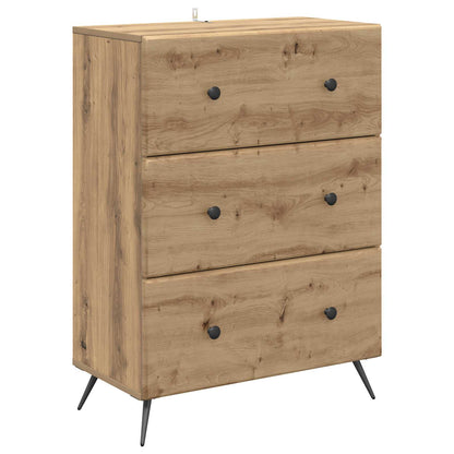 Ladenkast Artisanaal eiken 66 x 34,5 x 90 cm Bewerkt hout