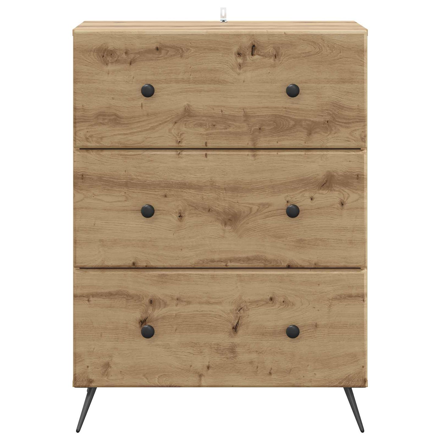 Ladenkast Artisanaal eiken 66 x 34,5 x 90 cm Bewerkt hout