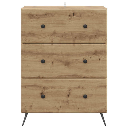 Ladenkast Artisanaal eiken 66 x 34,5 x 90 cm Bewerkt hout