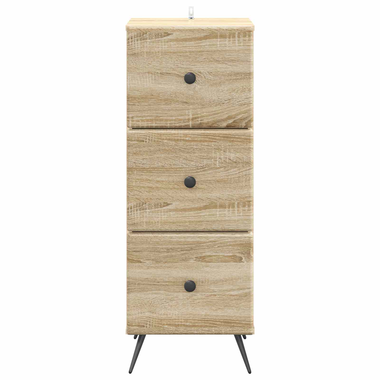Ladenkast Sonoma Eiken 33 x 34,5 x 90 cm Bewerkt hout