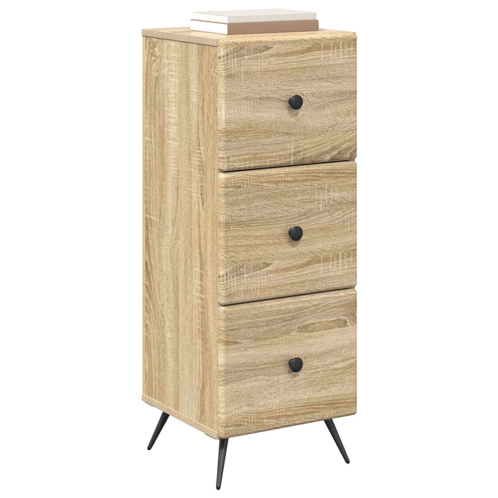 Ladenkast Sonoma Eiken 33 x 34,5 x 90 cm Bewerkt hout