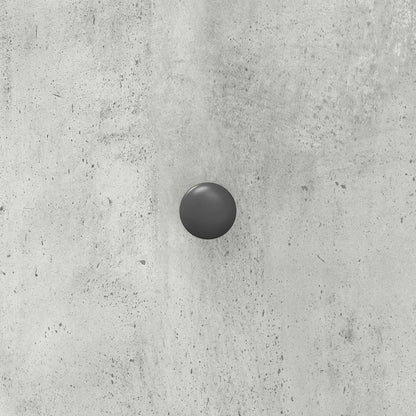 Ladenkast Betongrijs 33 x 34,5 x 90 cm Bewerkt hout