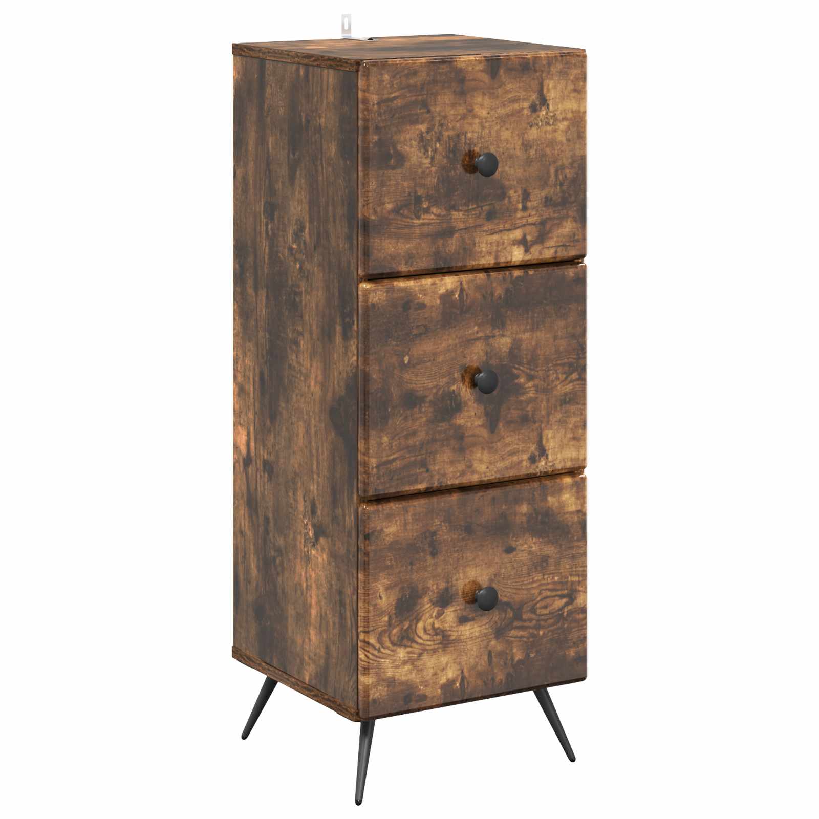 Ladenkast Gerookt eiken 33 x 34,5 x 90 cm Bewerkt hout
