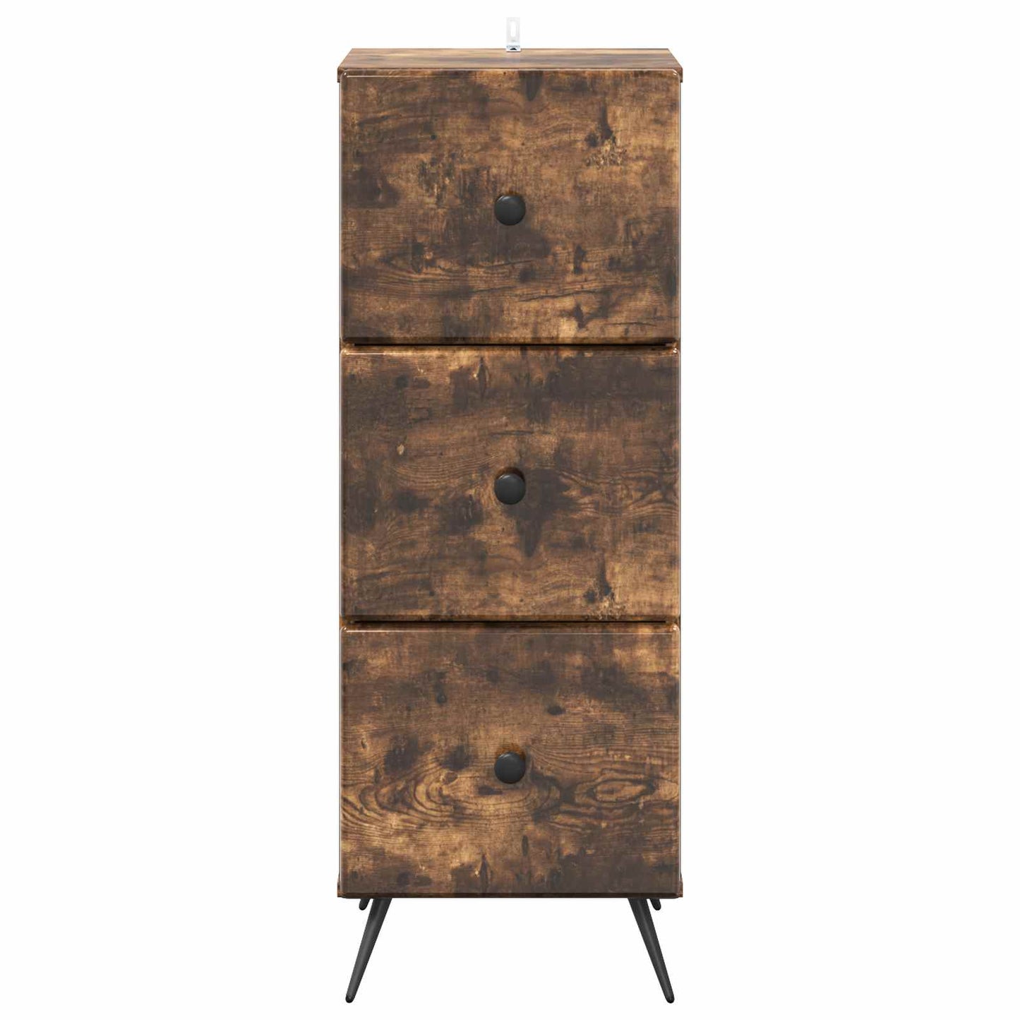 Ladenkast Gerookt eiken 33 x 34,5 x 90 cm Bewerkt hout