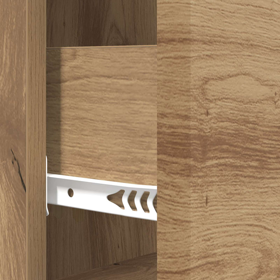 Ladenkast Artisanaal eiken 33 x 34,5 x 90 cm Bewerkt hout