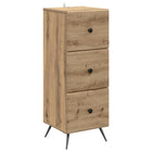 Drawer chest Artisan oak 33 x 34.5 x 90 cm Engineered wood