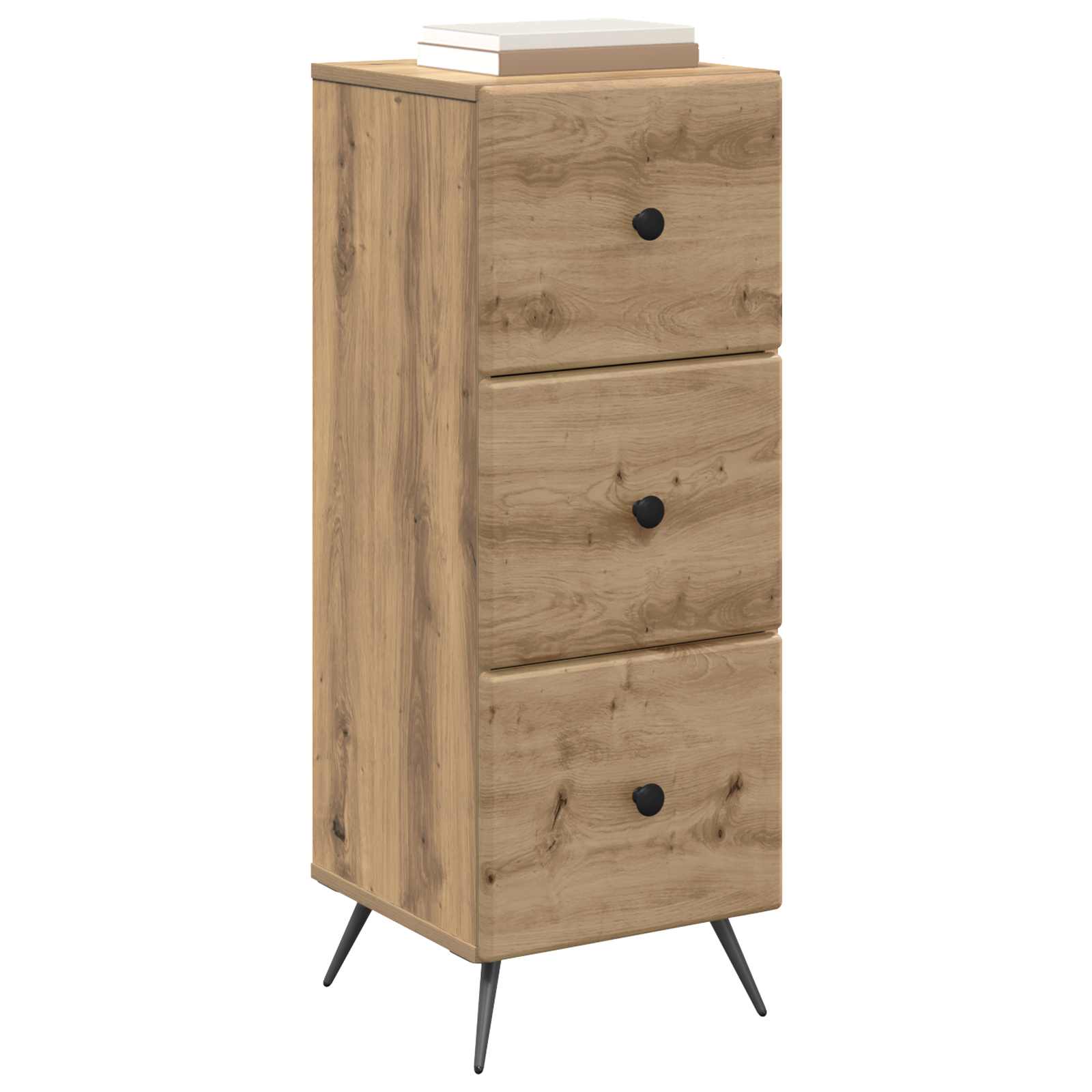 Ladenkast Artisanaal eiken 33 x 34,5 x 90 cm Bewerkt hout