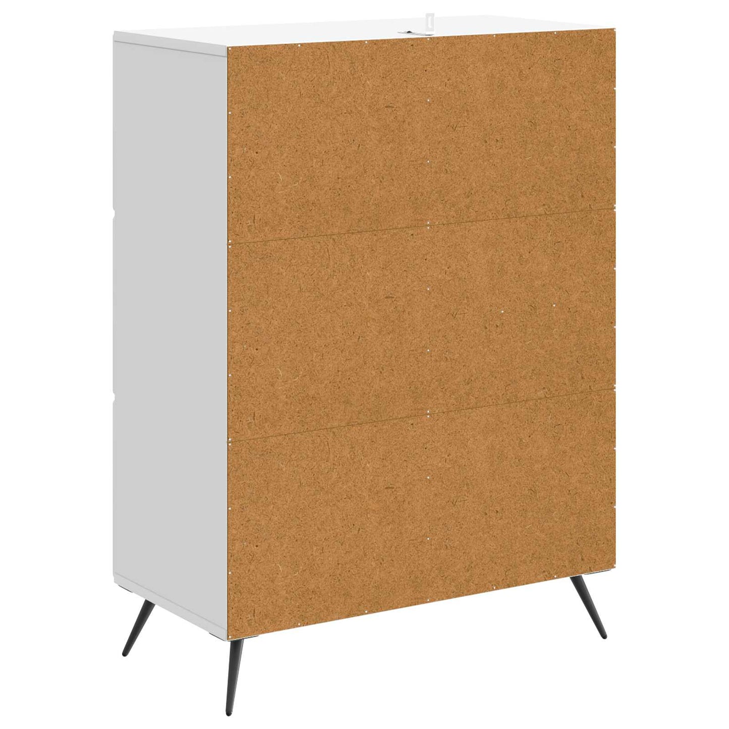 Dressoir met lade Wit 66 x 34,5 x 90 cm Bewerkt hout