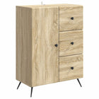 Dressoir Sonoma Eiken 66x34,5x90 cm bewerkt hout