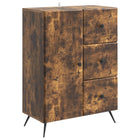 Dressoir gerookt eiken 66x34,5x90 cm